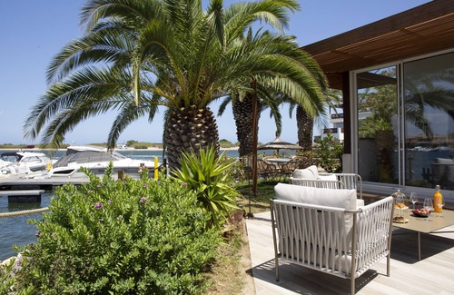 Saint-Cyprien Plage Villa | Villa facing the lagoon with private pontoon - La Casita de la playa