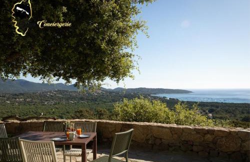 Sainte-Lucie-de-Porto-Vecchio Casa | Villa Ficaja 10 pers JACUZZI vue MER PINARELLO