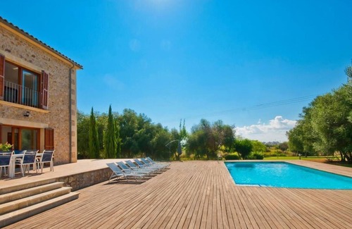 Alcudia Villa | Villa "Finca Santa María" con piscina, jardín y Wi-Fi