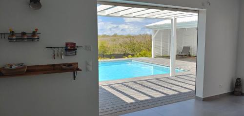Saint-Francois Villa | Villa Fleur de Goyave - Très bien ventilée - Vue dégagée