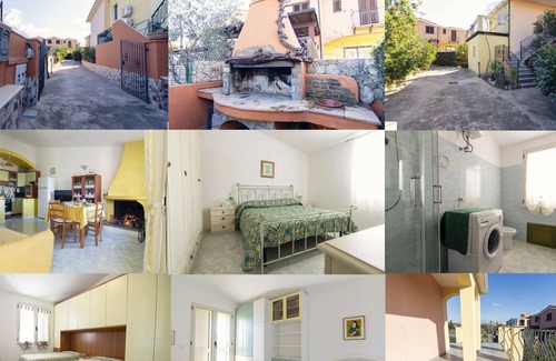 Arbatax Villa | Apartamento de dos a ocho personas en la hermosa bahía de Porto Frailis .