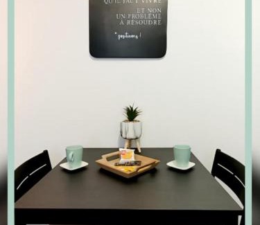 Neris-les-Bains Apartamento | Villa François - superbe T1 - D au pied des Thermes de Néris - Wifi avec fibre