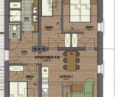 Muerzzuschlag Apartamento | Villa Ganzstein