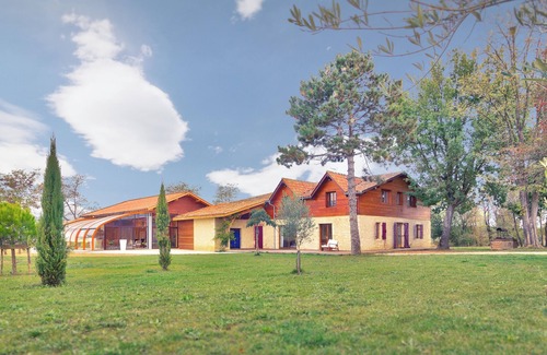 Lussan Casa | Villa Gasconne - Air-conditioned and heated pool