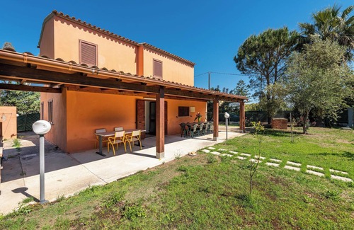 Castiadas Casa | Villa "Giulia Piccola" en zona rural cerca del mar con vistas a la montaña, terraza y jardín