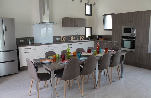 Rivedoux-Plage Villa | Nuevo Penthouse Villa con piscina privada 8 personas
