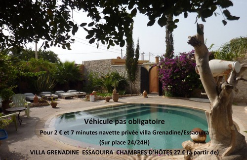 Essaouira Casa | Villa Grenadine 7 dormitorios 5 Baños Desayuno incluido Piscina