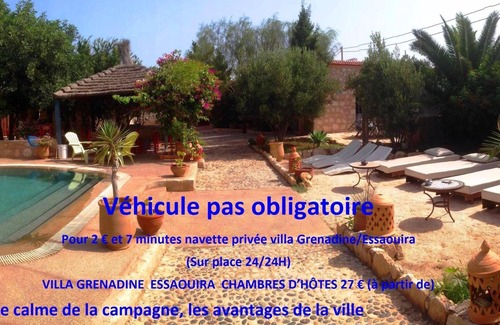Essaouira Casa | Villa Grenadine 7 dormitorios 5 Baños Desayuno incluido Piscina