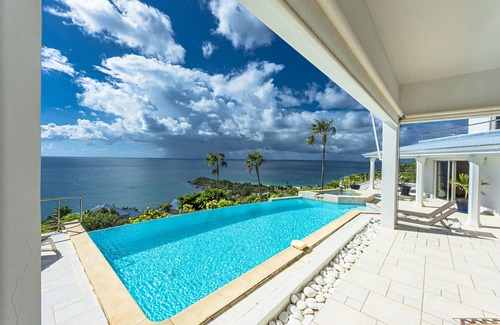 Grand Case Casa | VILLA FELIZ DÍAS Preciosas vistas al mar