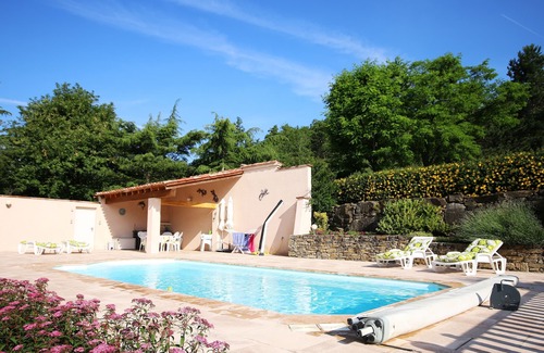 Sonnac-sur-l'Hers Villa | Villa piscina climatizada de 4 dormitorios en tranquila y bonita aldea, jardín, vistas a la montaña,