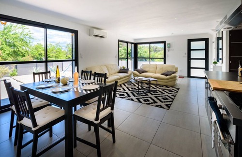 La Valsiere Villa | Villa T5 4 estrellas - contemporáneo en Montpellier con piscina