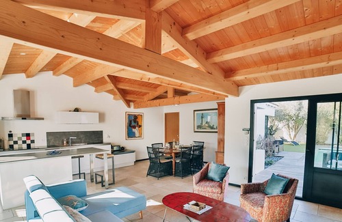 Rivedoux-Plage Villa | Villa Hollyhocks -Villa con encanto