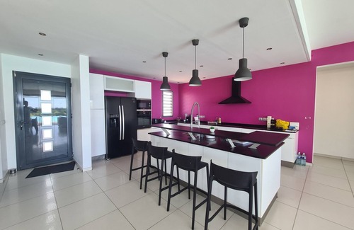 Sainte-Anne Casa | villa de lujo HX, piscina, playa, mar vistos para más adelante