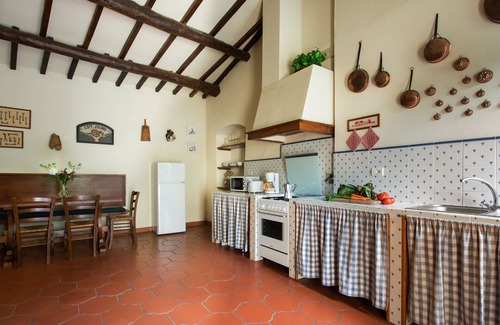 Lucolena Apartamento | Villa il Castellaccio # 2 Chianti, apartamento en Toscana con piscinas