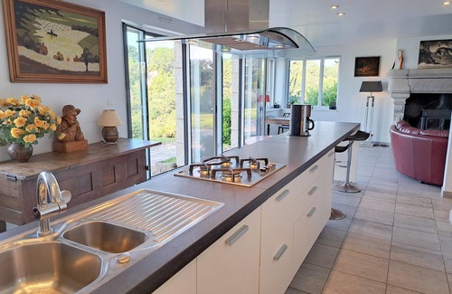 Nevez Casa | Villa en Bretaña con vistas al mar