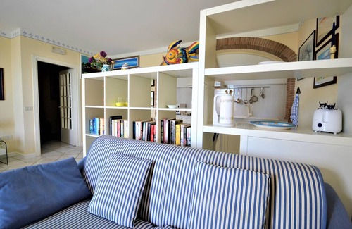 Il Borgo Casa | Apartamento con piscina, vistas a Cortona