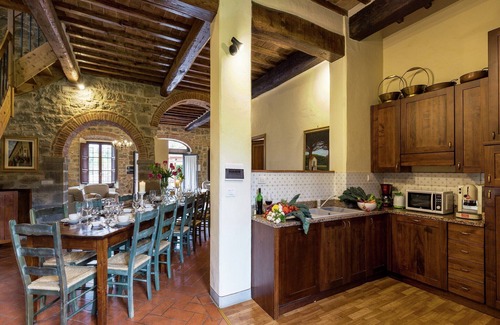 Cortona Villa | Espaciosa villa en Cortona