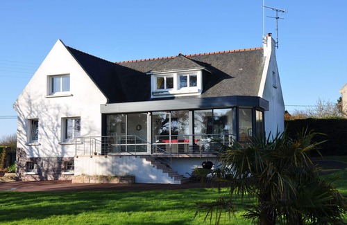Ploubazlanec Casa | Villa Gliz noz cerca del mar con vistas a la isla de Bréhat