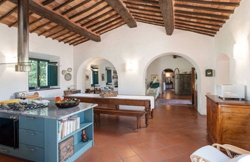 Colle di Val d'Elsa Villa | Villa en Le Grazie con 7 habitaciones, capacidad 14
