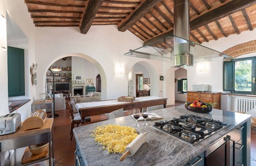 Colle di Val d'Elsa Villa | Villa en Le Grazie con 7 habitaciones, capacidad 14
