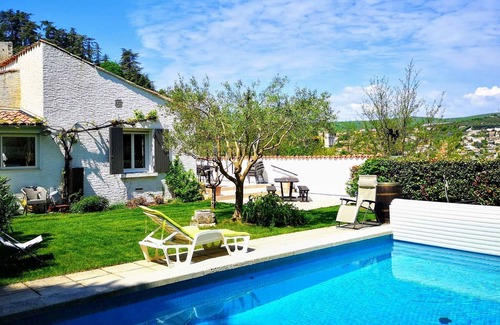 Forcalquier Casa | Villa en Provenza - 4 Dormitorios - 2 Baños - Luberon - Piscina y vistas