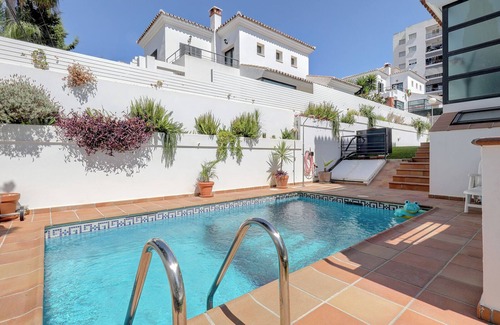Benalmadena Costa Villa | Villa in Puerto Marina with private and heated pool