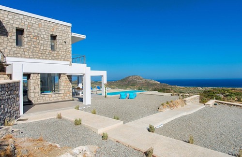 Afandou Villa | Villa en Rodas con Piscina Infinita
