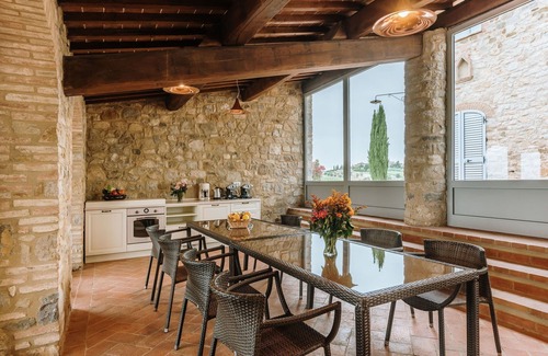 Castelnuovo Berardenga Villa | Villa en Santa Chiara con 8 habitaciones, capacidad 16