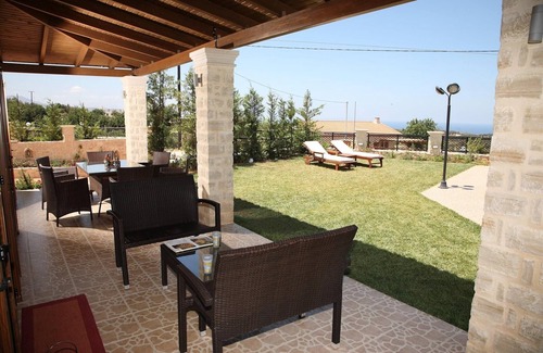 Skouloufia Villa | Villa en Skouloufia con piscina y vistas