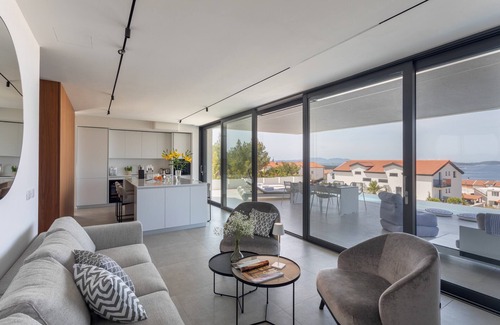 Hvar Villa | Villa Infinity Residence infinity pool, sea view