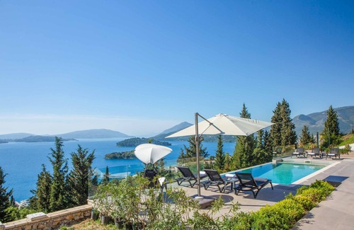 Perigiali Villa | Villa Ino Lefkas - Cuatro Habitaciones Villa, Capacidad 8