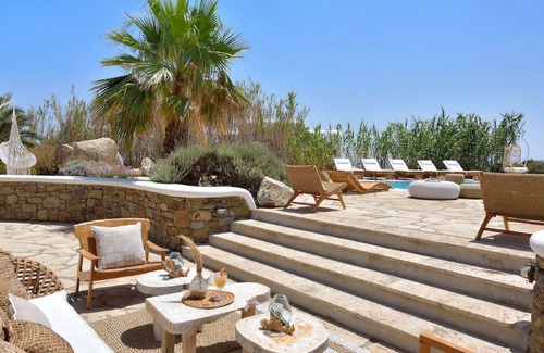 Platis Gialos Villa | Villa Ioli Sea View Piscina Privada