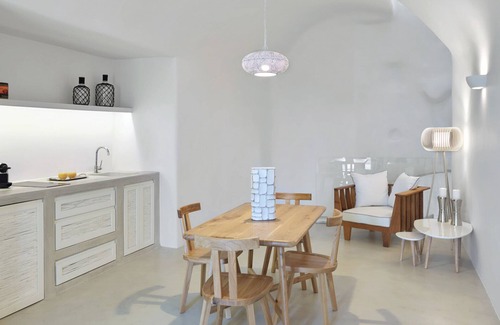 Firostefani Villa | Villa Ioli, impresionantes vistas de Caldera