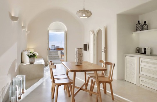 Firostefani Villa | Villa Ioli, impresionantes vistas de Caldera