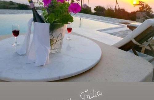 Fanari Apartamento | Villa Irilia, Private Pool with Unrestricted Sea View