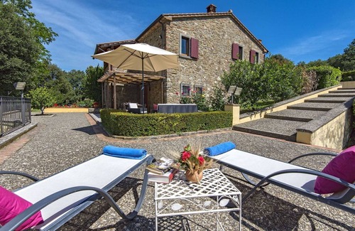 Civitella in Val di Chiana Villa | En las colinas de la campiña de Valdichiana