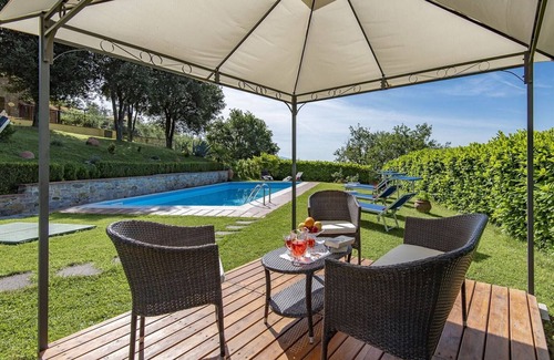 Civitella in Val di Chiana Villa | En las colinas de la campiña de Valdichiana