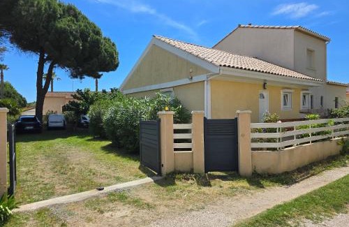 Valras-Plage Casa | villa jardin 6 pers à proximité plage