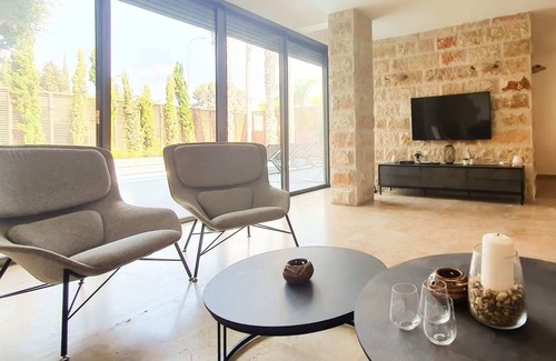 Herzliya Pituach Apartamento | Villa Jasmin - Estudio Piso, Capacidad 16