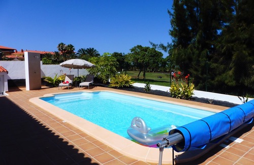Caleta de Fuste Villa | Villa Julaga. 1ª línea al campo de golf