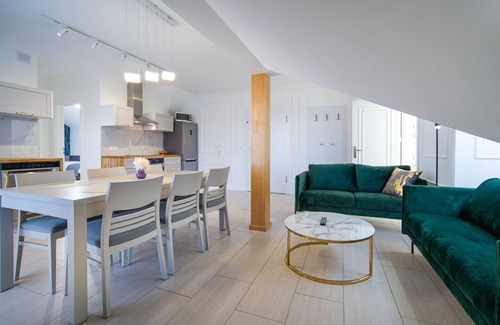 gmina Wolin Casa | Villa Kamila, 3 apartamentos, 1 habitación, mar Báltico, vista al lago, barbacoa, jardín, pesca