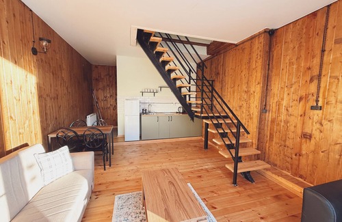 Stepantsminda Cabaña | Villa Kazbegi Cottages. Three Cottage in One space with 2 Bedroom