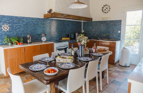 Ile-d'Aix Villa | Kenavo-Villa-Villa-Baño privado con ducha-Vista al mar