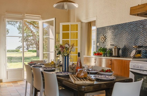 Ile-d'Aix Villa | Kenavo-Villa-Villa-Baño privado con ducha-Vista al mar