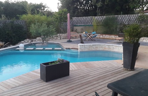 Orgnac-l'Aven Villa | Villa "La Den des Chênes Greens" Piscina privada de 160m2 y jardín.