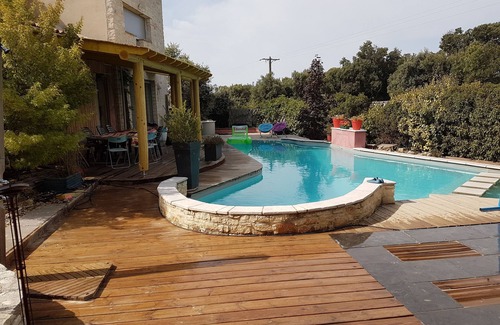 Orgnac-l'Aven Villa | Villa "La Den des Chênes Greens" Piscina privada de 160m2 y jardín.