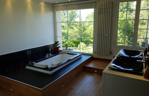 Lablachere Casa | Villa piscina grande y vista panorámica Ardeche Cevennes
