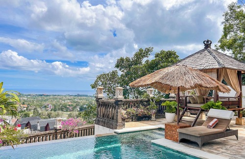 Ungasan Villa | Villa Leana - Impresionantes vistas del atardecer