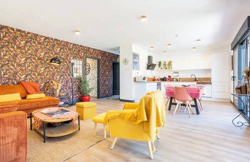 Tregunc Casa | Casa de vacaciones 'Plein Pied 1km Plage' con terraza privada y jardín privado