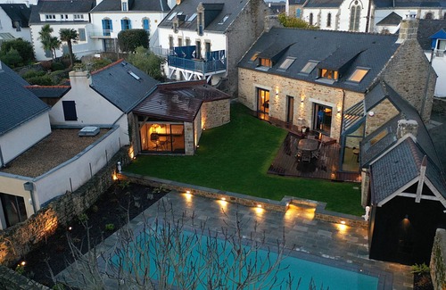 Larmor-Baden Casa | Villa Les Sternes -Golfe du Morbihan- Larmor Baden